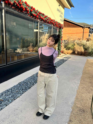 Full-length Wide-leg Chino Pants