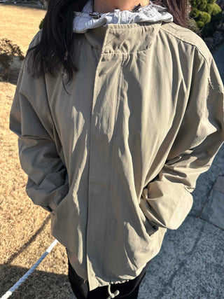 Loose-fit Windbreaker Short Field Jacket
