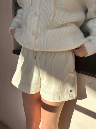 Flat A-line Simple Mini Shorts