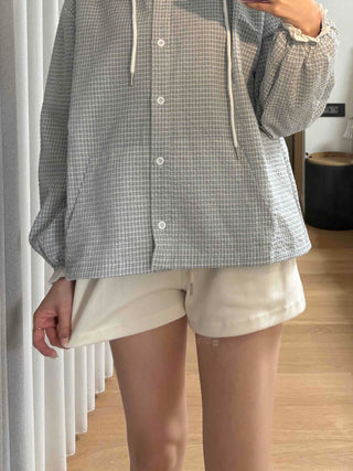Flat A-line Simple Mini Shorts