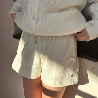 Flat A-line Simple Mini Shorts