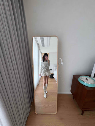 Flat A-line Simple Mini Shorts
