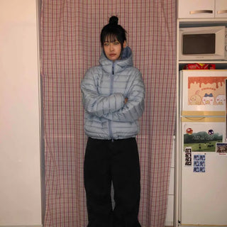 Oversized Elastic Waist Wide Pants