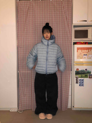 Oversized Elastic Waist Wide Pants