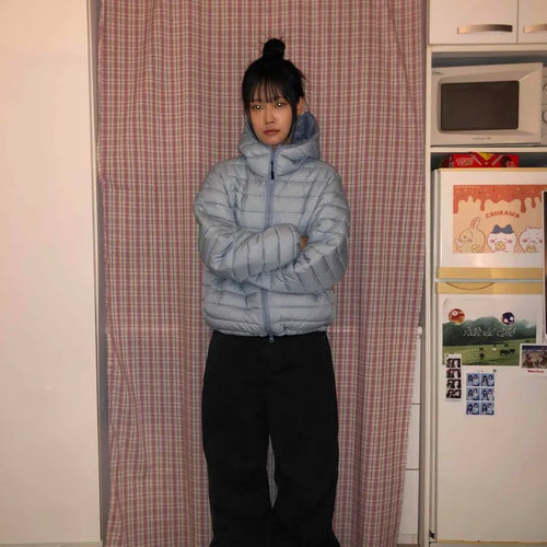 Oversized Elastic Waist Wide Pants