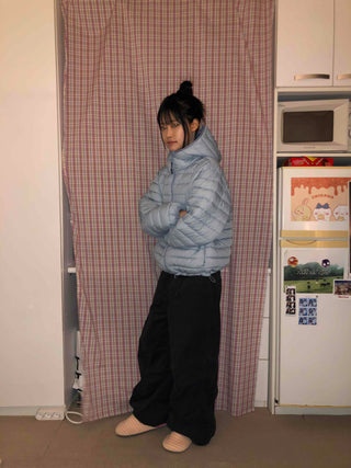 Oversized Elastic Waist Wide Pants