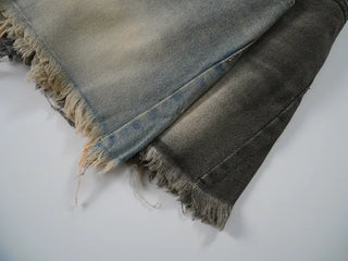 Kmel Bohemian Style Damaged Shorts