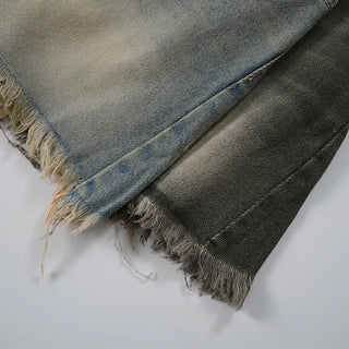 Kmel Bohemian Style Damaged Shorts