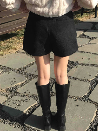 Sugar Texture A-Line Shorts