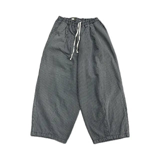 Jubi Stripe Big Mega Elastic Long Pants