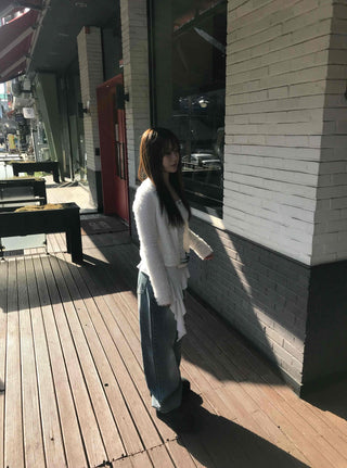 Urban Asymmetrical Ruffle Top