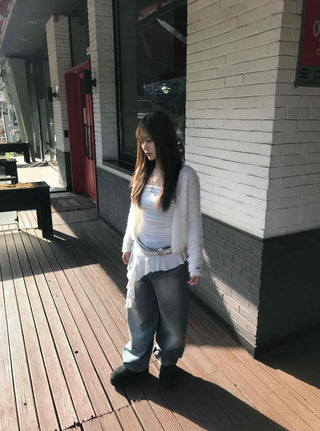 Urban Asymmetrical Ruffle Top