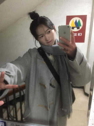 Daily Belted Oversized Loose Trench Coat