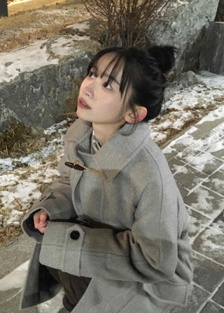 Daily Belted Oversized Loose Trench Coat