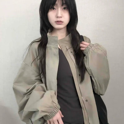 Convertible Epaulet Slit Calf Midi Field Jacket