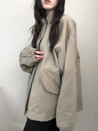 Convertible Epaulet Slit Calf Midi Field Jacket
