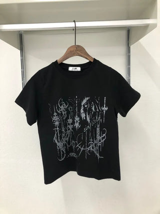 Muta Tattoo Print Short Sleeve T-shirt