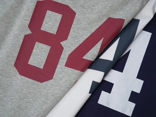 Ruby Big Number One-Shoulder Loose T-shirt