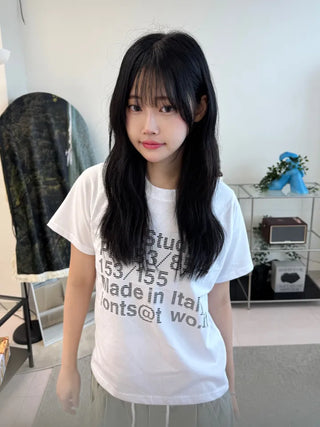 Fumo Daily Lettering Short Sleeve T-shirt