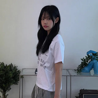 Fumo Daily Lettering Short Sleeve T-shirt
