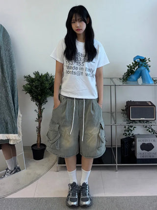 Fumo Daily Lettering Short Sleeve T-shirt