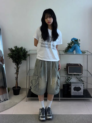 Fumo Daily Lettering Short Sleeve T-shirt