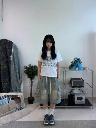 Fumo Daily Lettering Short Sleeve T-shirt