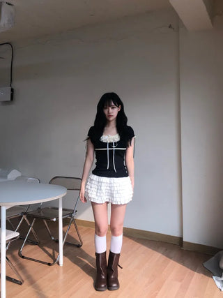 Nyoca Tiered Frill Shorts