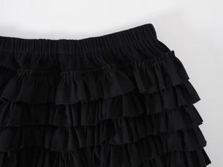 Nyoca Tiered Frill Shorts