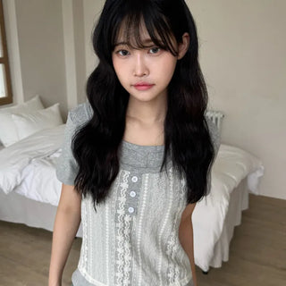 Joa Pure One-piece Cotton Plain Short Sleeve T-shirt