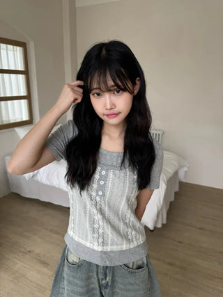 Joa Pure One-piece Cotton Plain Short Sleeve T-shirt