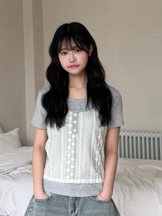 Joa Pure One-piece Cotton Plain Short Sleeve T-shirt