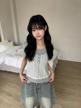 Joa Pure One-piece Cotton Plain Short Sleeve T-shirt