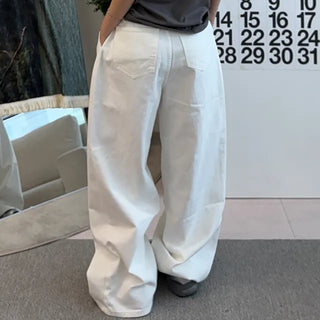 Daily Pants Plain Cotton Long Pants