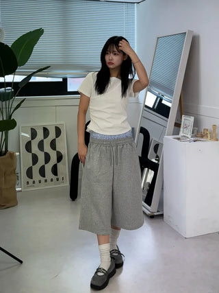 Training Layer Midi Bermuda Pants