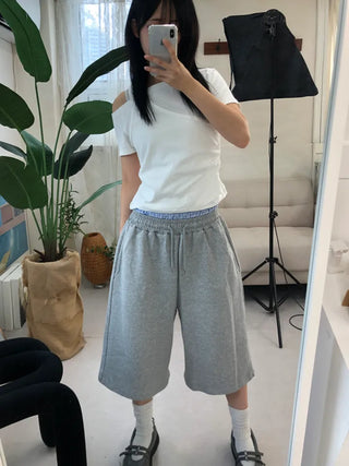 Training Layer Midi Bermuda Pants