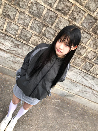 Robe Pocket Cargo Ribbon Mini Skirt