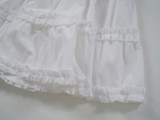 Midi frill tiered skirt