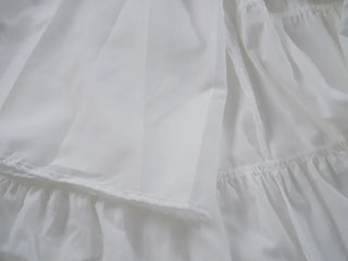 Midi frill tiered skirt