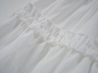 Midi frill tiered skirt