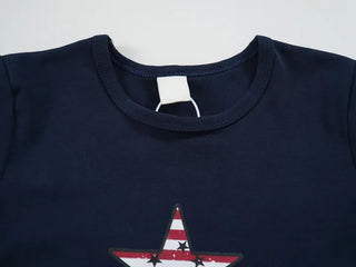 Vintage Star Graphic Basic Short Sleeve