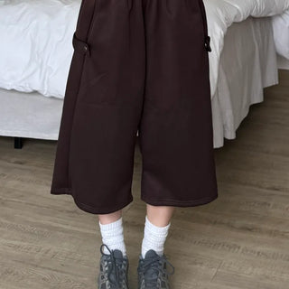 Dilo Casual Plain Wide Short Pants