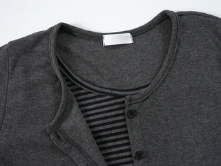 Kir Striped Long Sleeve Cardigan