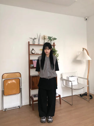 Majo Windbreaker Hooded Vest