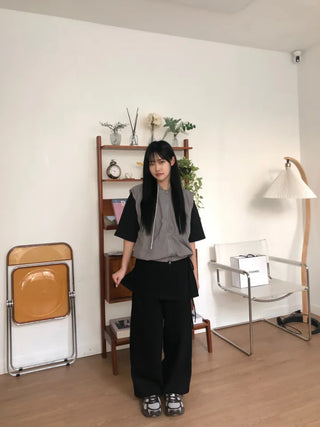 Majo Windbreaker Hooded Vest