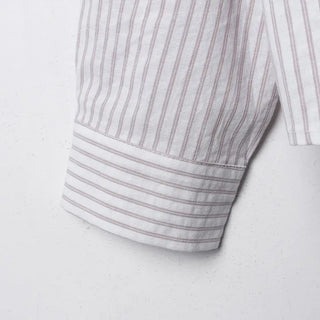 Pure Oversized Striped Shirt
