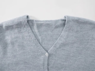 Daily Wool/Wool V-Neck Cardigan