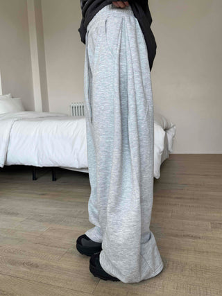 Pure Side Pintuck Cotton Plain Training Suit