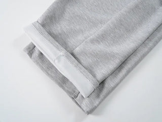 Pure Side Pintuck Cotton Plain Training Suit