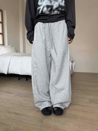 Pure Side Pintuck Cotton Plain Training Suit